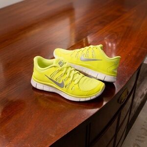 Nike Vibrant Yellow Running Shoes